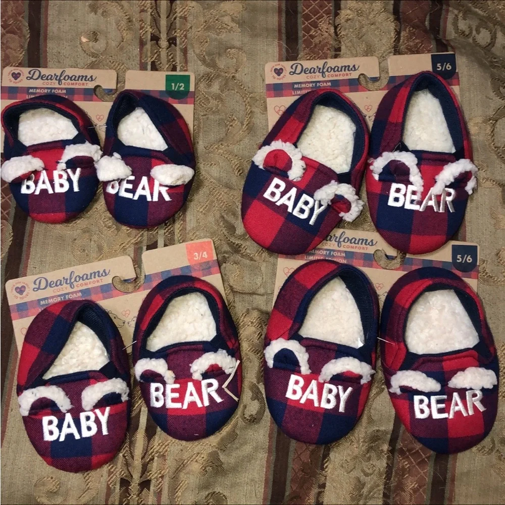 Dearfoams baby slippers